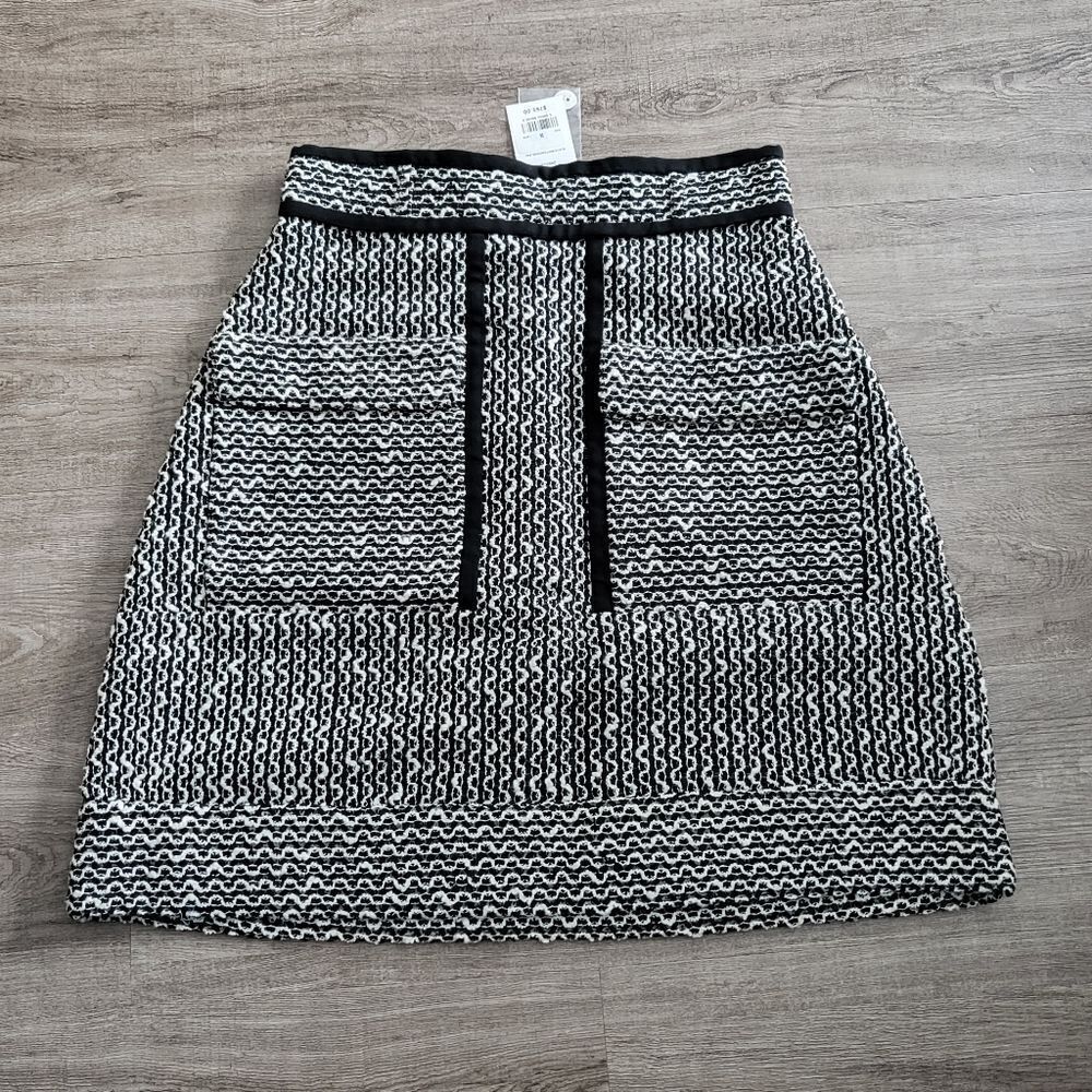 Carven  Mini Skirt-black/white -36